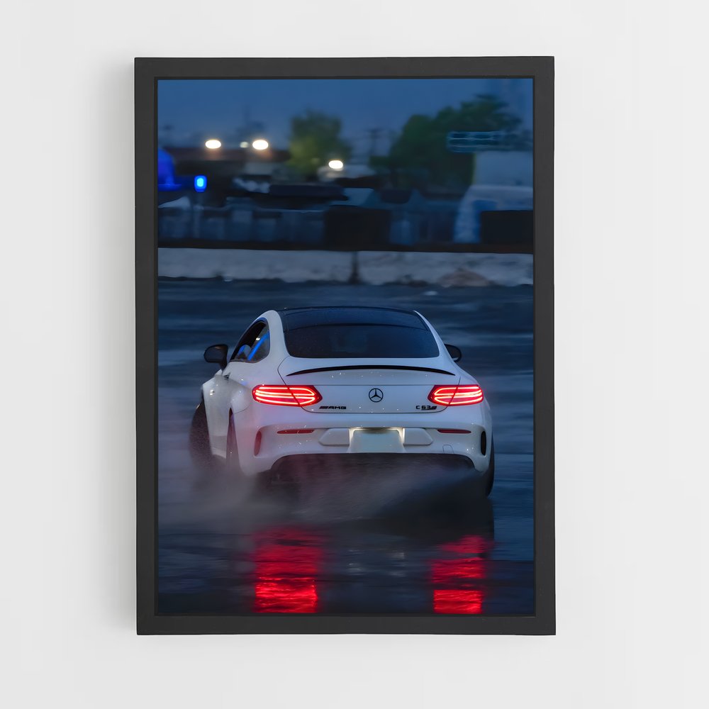 Poster Splash d'Adrénaline – affiche Mercedes (vue 2)
